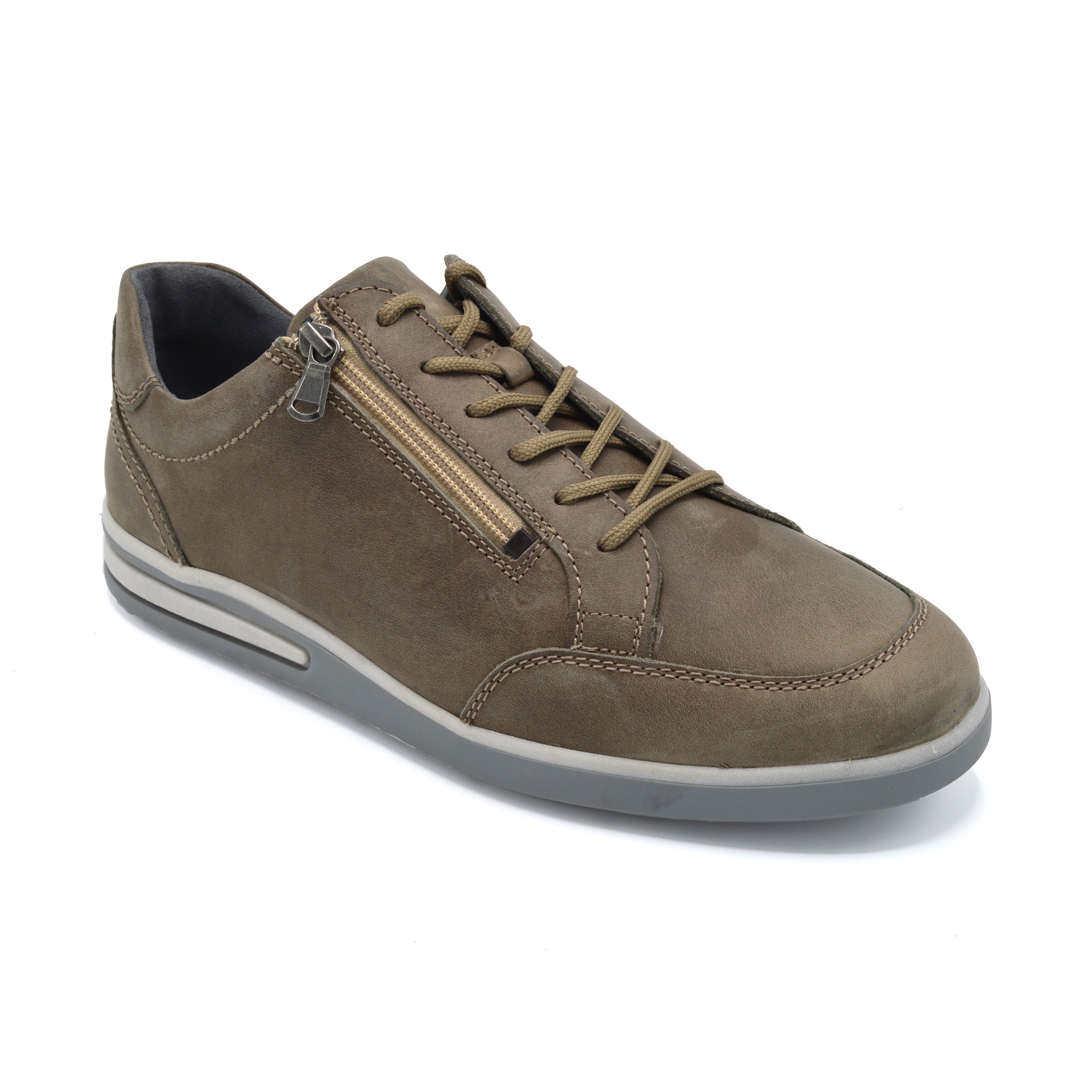 Waldlaufer Klemens - Trendy Extra Wide Trainer - Sand — Wide Shoes