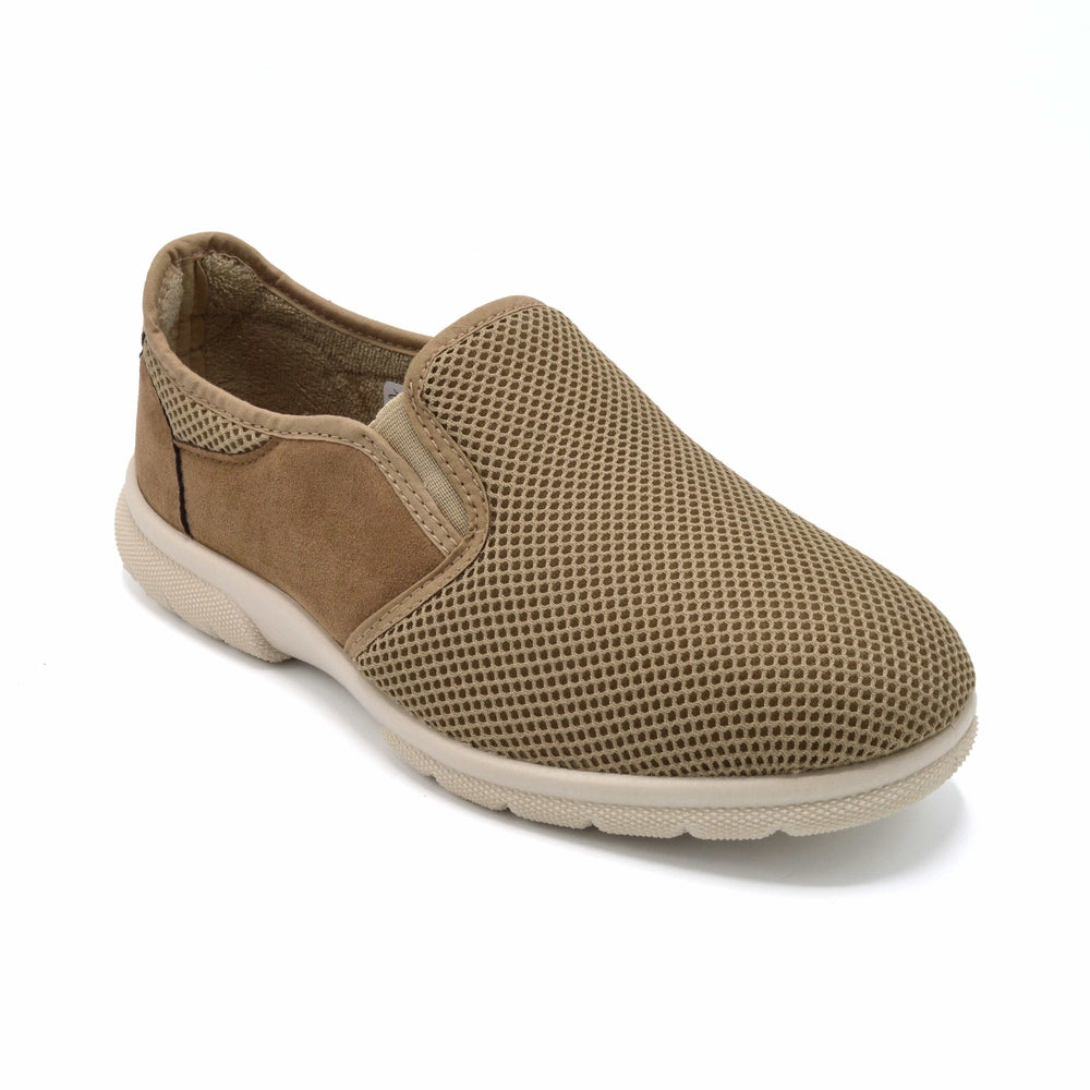 DB Cairo- Mens Extra Wide Summer Slip On - 6V (6E-8E) Fitting - Beige ...