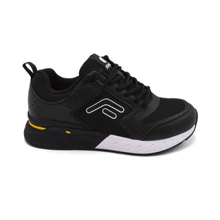 FitVille Rebound Core V7 - Mens Extra Casual Trainer - 4E Fitting - Black