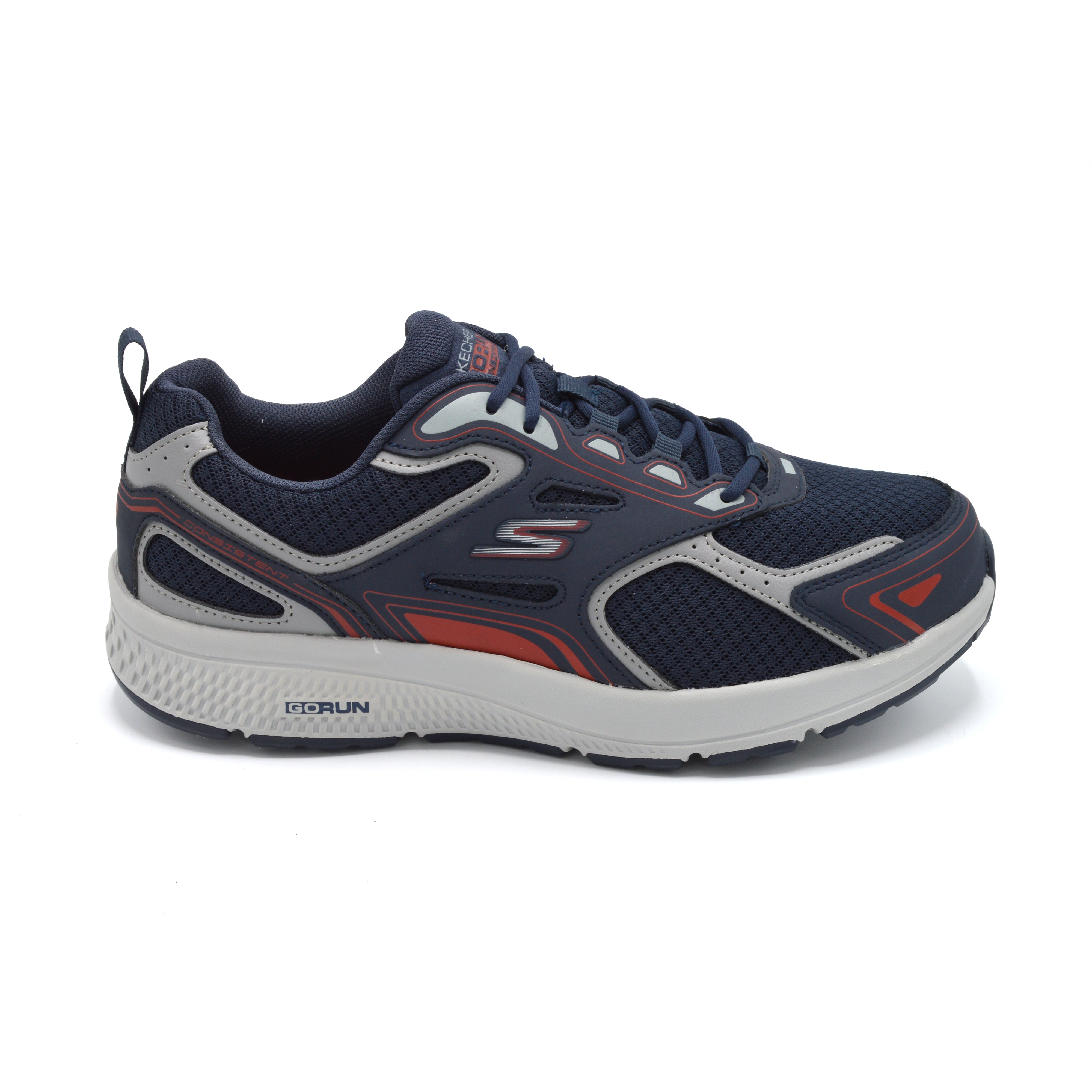 Skechers Go Run Consistent - Mens Extra Wide FIt - Navy — Wide Shoes
