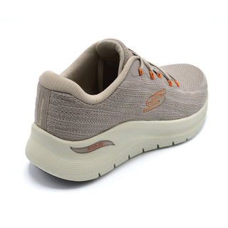 Skechers Arch Fit Road Wave - Extra Wide 4E Fitting - Taupe