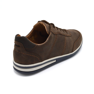 Waldlaufer Klemens - Mens Extra Wide CasualShoe - 4E Fitting - Brown