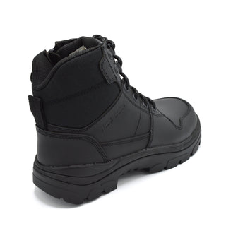 Super Wide Casual Boot Black For Bunions