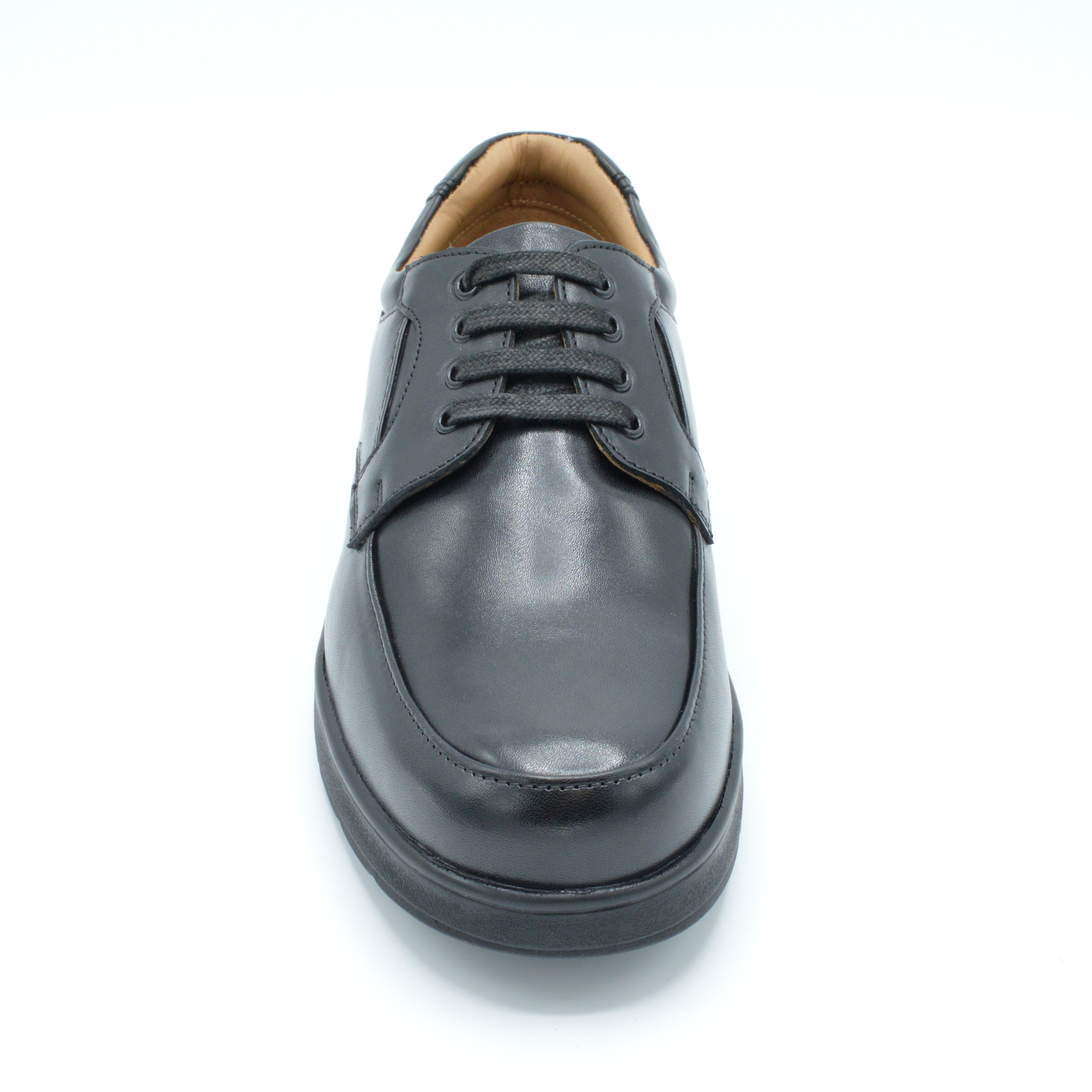 DB Congo - Mens Wide Fit Lace Up 2V (2E-4E) Fitting - Black — Wide Shoes