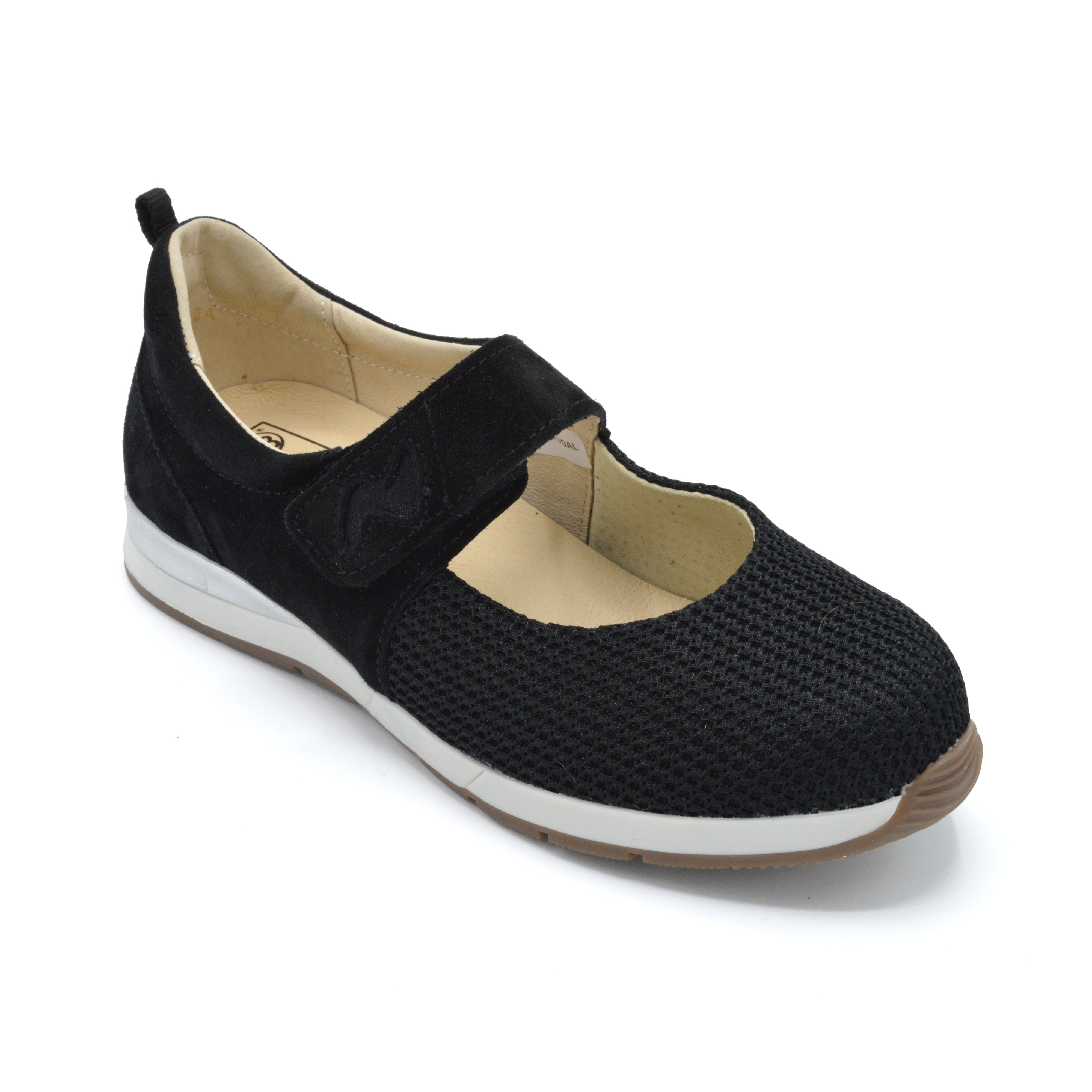 DB Hawaii - Extra Wide Summer Casual - Velcro Close - Black — Wide Shoes