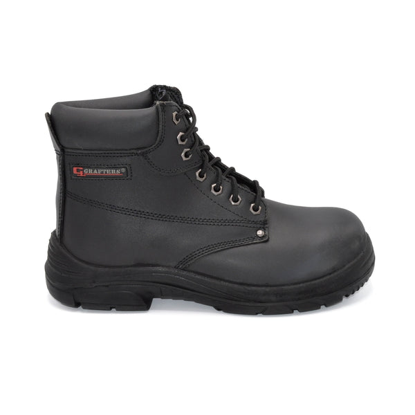 Grafters M9503A Extra Wide Fit Safety Work Boot Wide Shoes